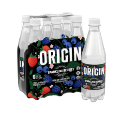 ORIGIN™ Sparkling Water Berries Flavor 16.9 Fl Oz Recycled Plastic Bottle (24 Pack)