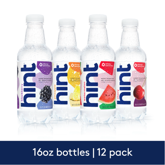 Hint® Water Blue Variety Pack 16 FL Oz Platic Bottles (12 Pack) Image1