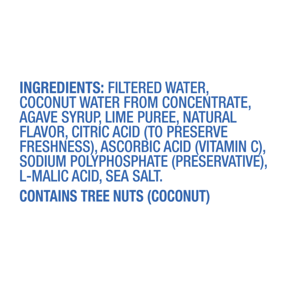 Frutitas™ Agua Fresca, Coconut Lime 16 oz (12 Pack) Image3