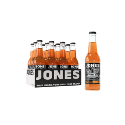 Jones™ Orange & Cream Craft Soft Drink 12 FL Oz Glass Bottles (12 Pack)