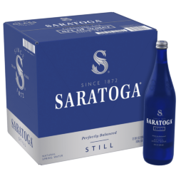 Saratoga® Natural Spring Water 28 Fl Oz Glass Bottle (12 Pack)