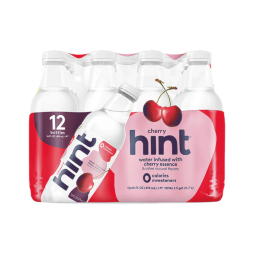 Hint® Cherry Infused Water 16 FL Oz Plastic Bottles (12 Pack)