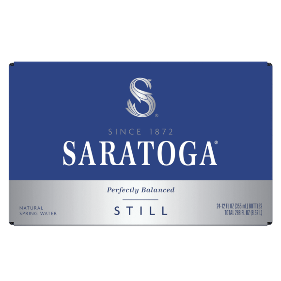 Saratoga&reg; Natural Spring Water 12 Fl Oz Glass Bottle (24 Pack) Image1