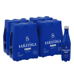 Saratoga® Natural Spring Water 16 Fl Oz Plastic Bottle (24 Pack)