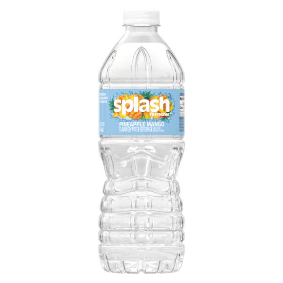 Splash Refresher™, Flavored Water Beverage, Pineapple Mango Flavor, 16.9 FL OZ Plastic Bottles (24 Count) Image2