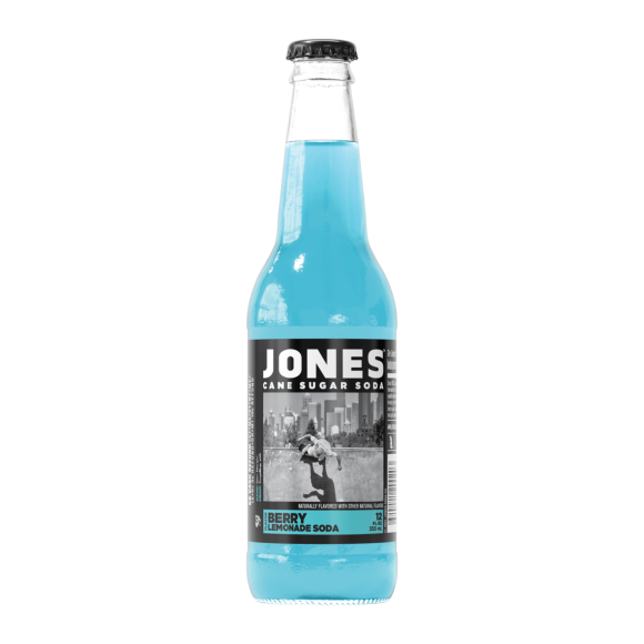 Jones™ Berry Lemonade Craft Soda 12 FL Oz Glass Bottles (12 Pack) Image1