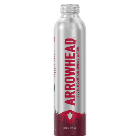Arrowhead® Mountain Spring Water Aluminum Bottle 25oz (12 Pack) Image2