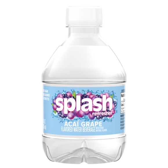 Splash Refresher™ Acai Grape Flavored Water Beverage 8 Fl Oz Plastic Bottles (24 Pack) Image2