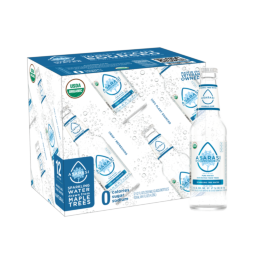 Asarasi® Organic Sparkling Tree Water 12 oz Glass Bottle (12 Pack)