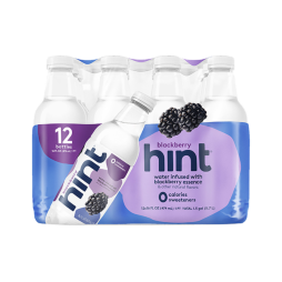 Hint® Blackberry Infused Water 16 FL Oz Plastic Bottles (12 Pack)