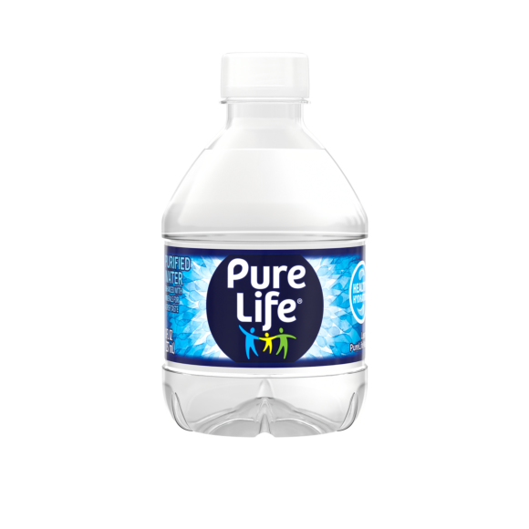 Pure Life® Purified Water 8 Fl Oz Plastic Bottle (24 Pack) Image2