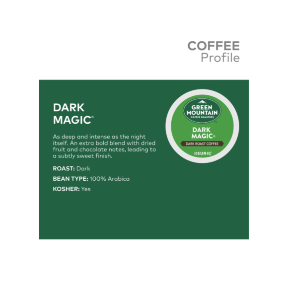 coffee profile for green mountain dark magic coffee k cup Image3