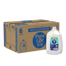 Pure Life® Distilled Water 1 Gallon Jug (6 Pack)