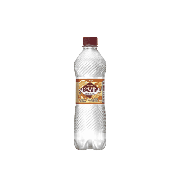 Arrowhead® Brand Sparkling 100% Mountain Spring Water - Orange Image2