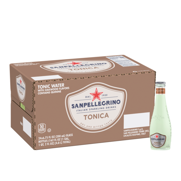 Sanpellegrino® Tonica Oakwood Flavored Tonic Water - Glass