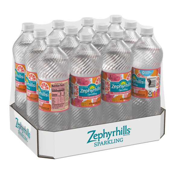 Zephyrhills® Blood Orange Hibiscus Sparkling Water Image1