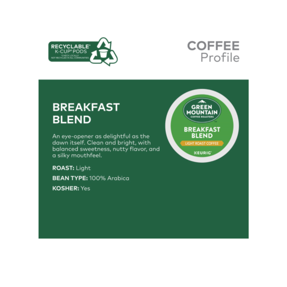 coffee profile for green mountain breakfast blend k cups Image3