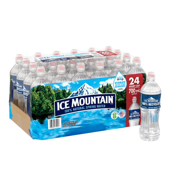 Ice Mountain® 100% Natural Spring Water Sport Cap
