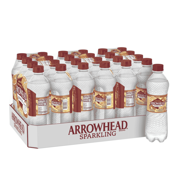 Arrowhead® Brand Sparkling 100% Mountain Spring Water - Orange