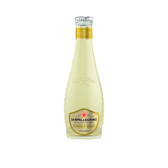 Sanpellegrino® Italian Sparkling Drinks Ginger Beer - Glass Image2