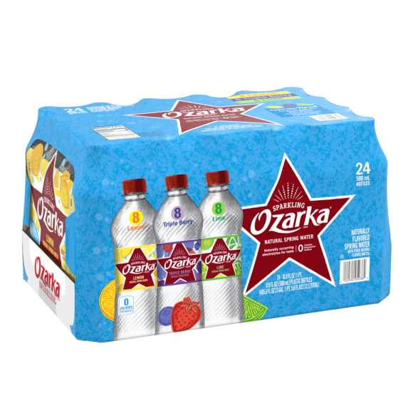 Ozarka® Rainbow Flavored Sparkling Water Variety Pack Image1