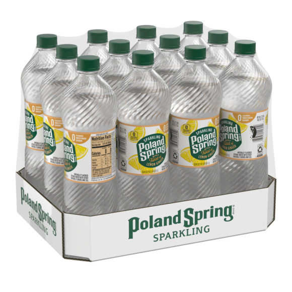 Poland Spring® Lemon Ginger Sparkling Water Image1