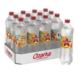 Ozarka® Brand Sparkling 100% Natural Spring Water - Orange Mango