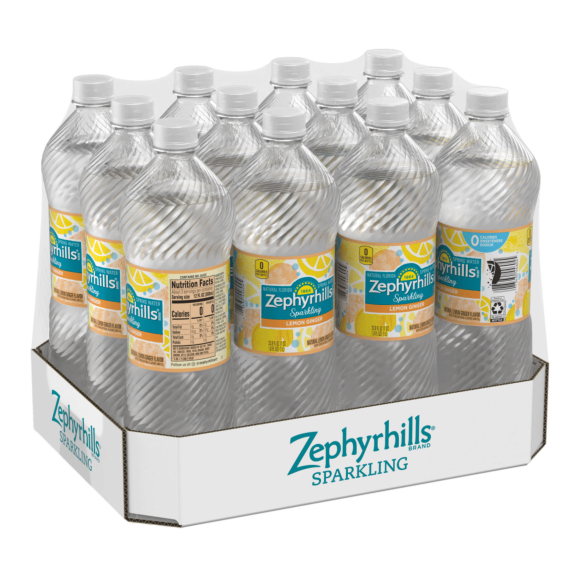 Zephyrhills® Lemon Ginger Sparkling Water Image1