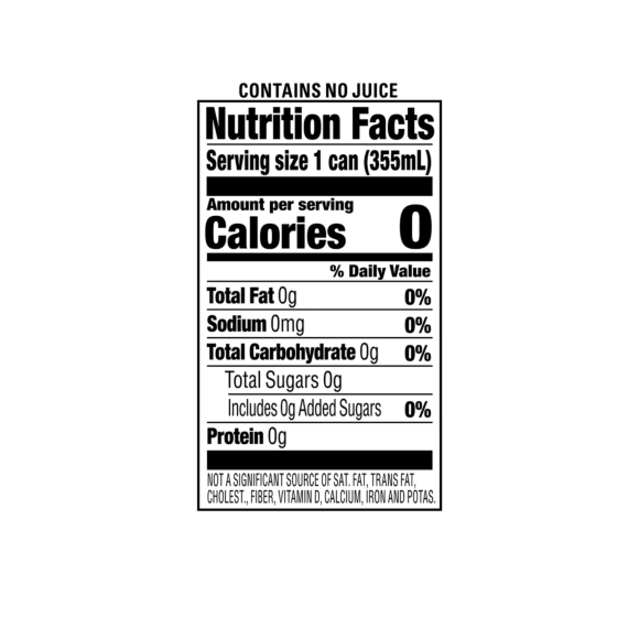 origin peach flavored sparkling water 12 ounce cans nutrition facts Image5
