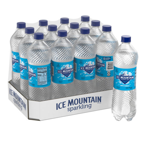 Ice Mountain® Brand Sparkling 100% Natural Spring Water - Simply Bubbles
