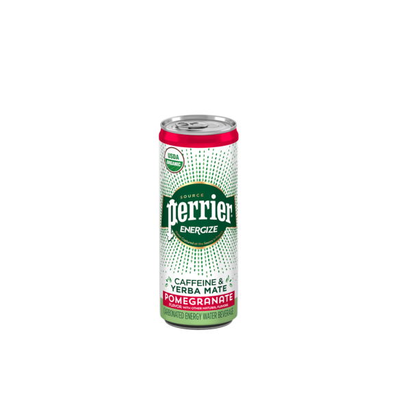 Perrier® Energize Pomegranate Flavored Carbonated Energy Water Image1