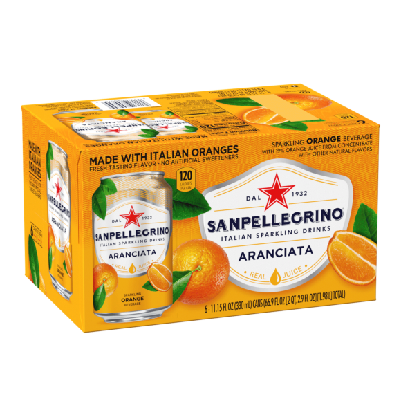 Sanpellegrino® Italian Sparkling Drinks - Aranciata/Orange Image1