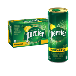 Perrier® Carbonated Mineral Water Slim Cans - Pineapple