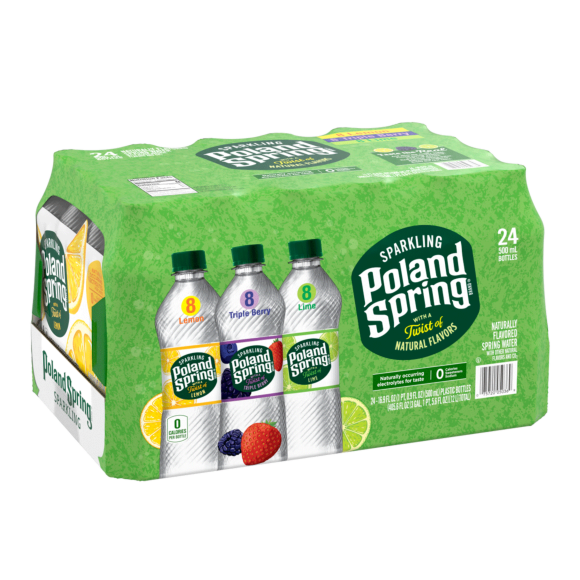 Poland Spring® Rainbow Flavored Sparkling Water Variety Pack Image1