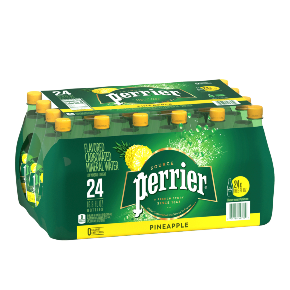 Perrier® Carbonated Mineral Water Bottles - Pineapple Image1