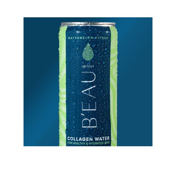 can of watermelon citrus beau collagen water Image1