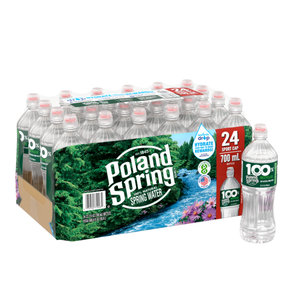 Poland Spring® 100% Natural Spring Water Sport Cap