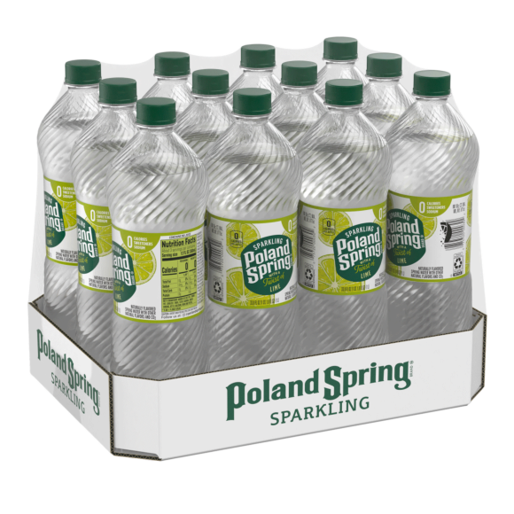 Poland Spring® Zesty Lime Sparkling Water Image1