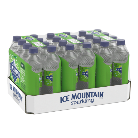 Ice Mountain® Zesty Lime Sparkling Water Image1