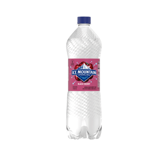 Ice Mountain® Brand Sparkling 100% Natural Spring Water - Black Cherry Image2
