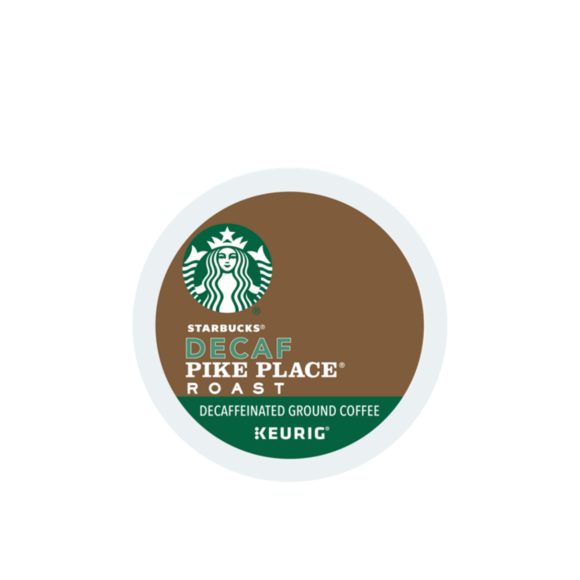 starbucks k cup decaf pike place coffee pod Image1