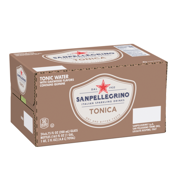 Sanpellegrino® Tonica Oakwood Flavored Tonic Water - Glass Image1