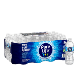 Pure Life® Purified Water 16.9 Fl Oz Plastic Bottle (32 Pack)	