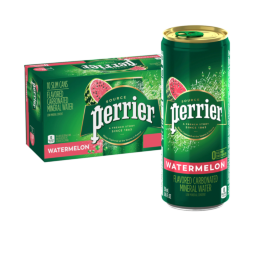 Perrier® Watermelon Flavored Carbonated Mineral Water - Slim Cans
