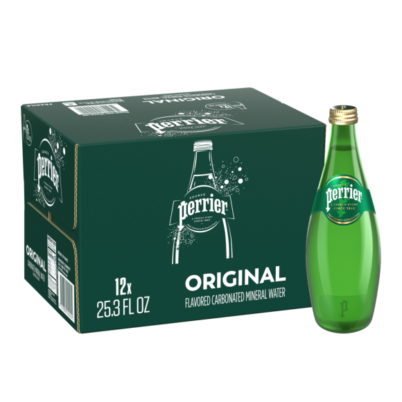 Perrier® Original Carbonated Mineral Water - Glass