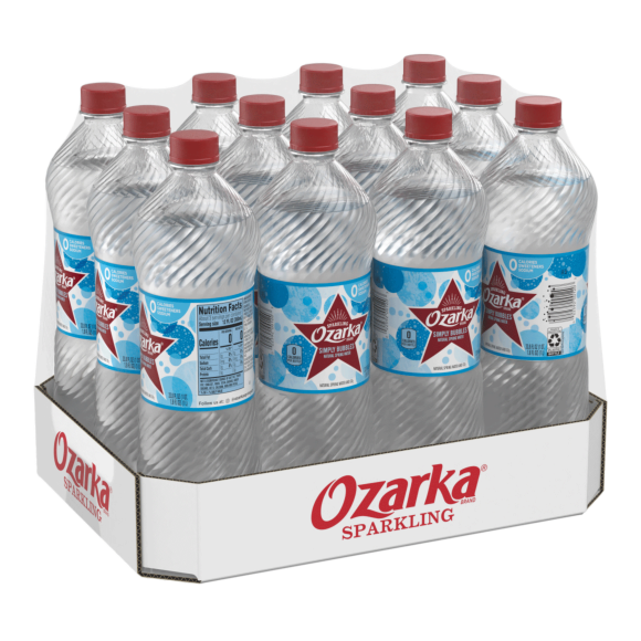 Ozarka® Brand Sparkling 100% Natural Spring Water - Simply Bubbles Image1