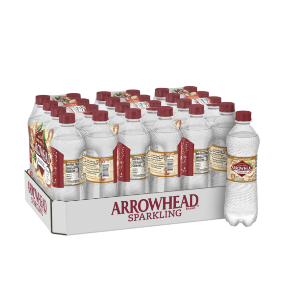 Arrowhead® White Peach Ginger Sparkling Water