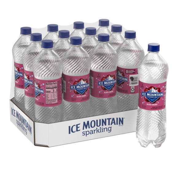 Ice Mountain® Brand Sparkling 100% Natural Spring Water - Black Cherry