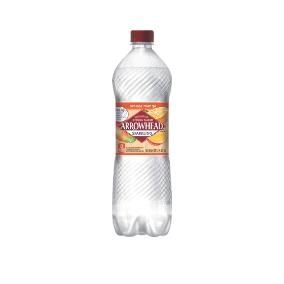 Arrowhead® Brand Sparkling 100% Mountain Spring Water - Orange Mango Image2