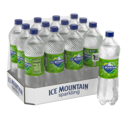 Ice Mountain® Brand Sparkling 100% Natural Spring Water - Zesty Lime